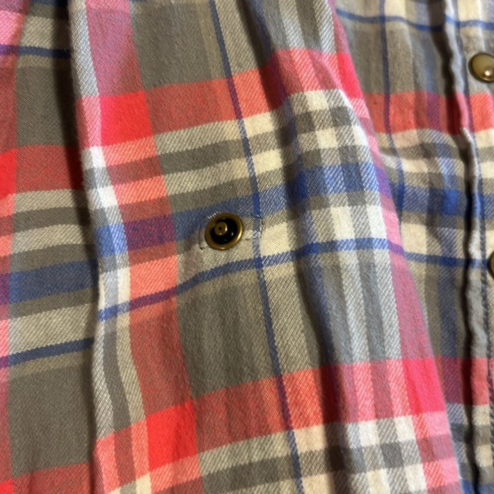 NWOT Jach’s Girlfriend Flannel Blouse - Picture 7 of 8